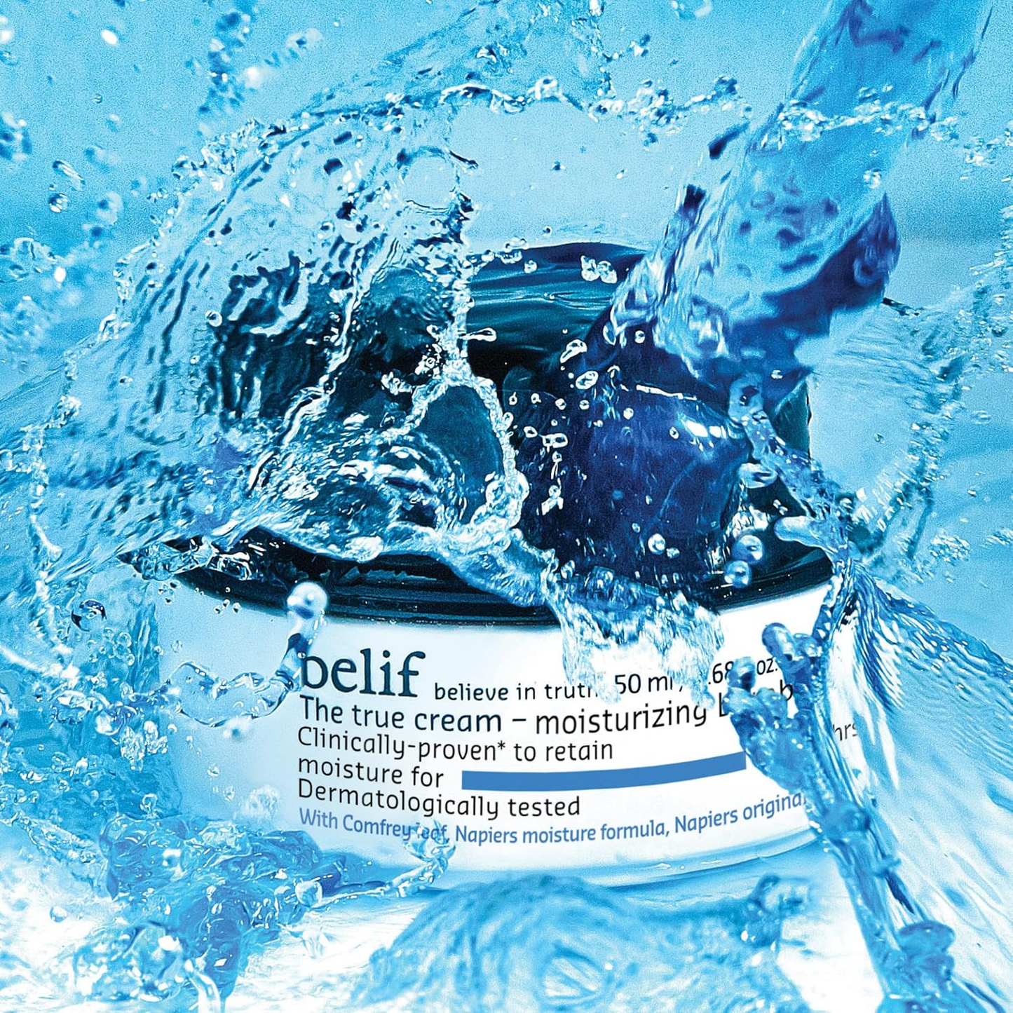 belif Aqua Bomb – Daily Niacinamide Hydrating Moisturizer, Lightweight Plumping Facial Cream with Hyaluronic Acid & Squalane, Cooling Effect, Anti-Aging, Korean Skincare