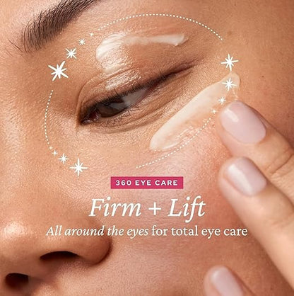 belif Aqua Bomb Cooling Eye Gel - Caffeine & Hyaluronic Acid for Puffiness & Hydration, Niacinamide & Vitamin C for Dark Circles, Adenosine & Collagen for Plumping & Firming, Korean Skin Care